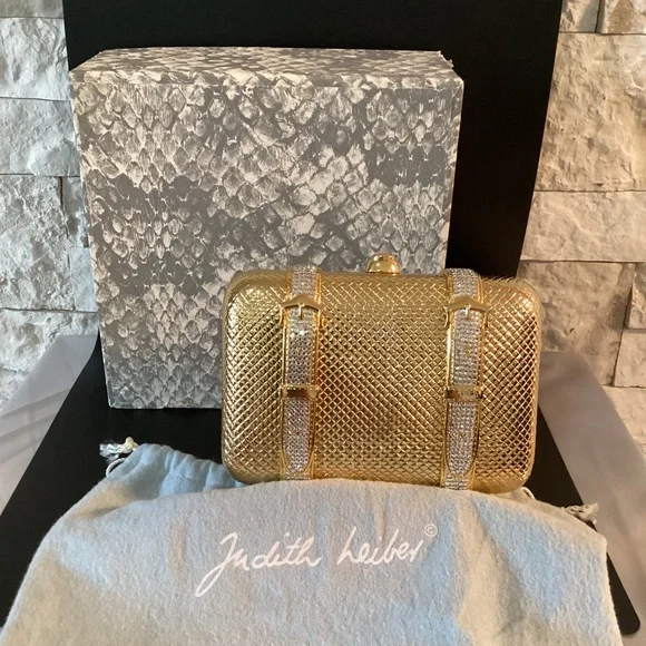 Vintage Judith Leiber Couture Valise Clutch - Picture 16 of 16